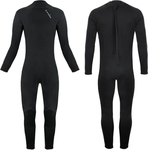 Vista 7 de OMGear - Traje de neopreno térmico para niños de 3 mm para niños y niñas jóvenes, niños, traje de neopreno para niños para aguas frías, manga