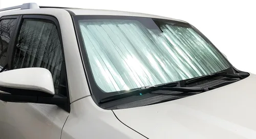Vista 7 de heatshield el Original, Mercedes-Benz Sprinter Van (Cargo) 2003 – 2006 W/o r.v.m. parasol, Dorado/Negro