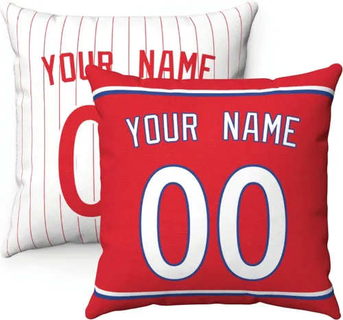 Vista 29 de Almohada personalizada con cualquier número de nombre, regalos personalizados para Los Ángeles