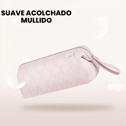Vista 6 de Lexeeco Dyson Airwrap Travel Case for Shark Flex Style Fusion Hair Dryer Rosa