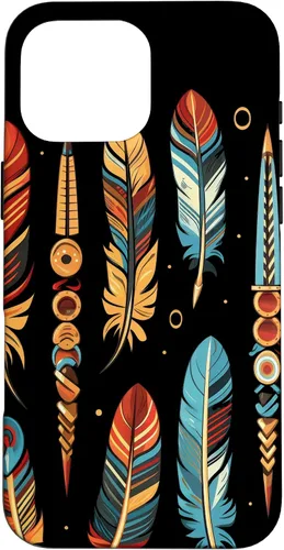 Vista 19 de Colorful Feathers - Funda para iPhone 17