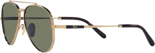 Vista 3 de Ray-Ban Rb8225 Aviator Titanium Pilot Sunglasses