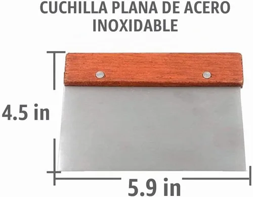 Vista 3 de peicees 2pcs acero inoxidable Wavy & Straight Jabón Moho Molde Cortador de Pastel Herramientas de Corte Set