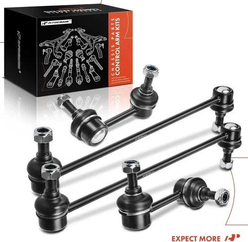 Vista 9 de A-Premium Kit de 4 eslabones de barra estabilizadora delantera y trasera, compatible con Honda CR-V CRV 2007-2016