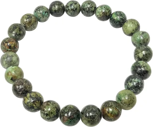 Vista 137 de Gem Avenue Handmade Round Bead Stretch Bracelet Unisex Natural Stone Beaded Jewelry for Men & Women, Elastic Wristband for Daily Wear