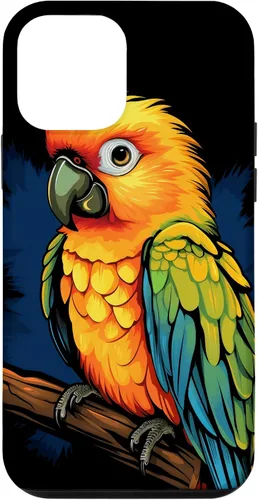 Vista 16 de Sun Conure - Funda para iPhone 17, diseño de pájaro tropical