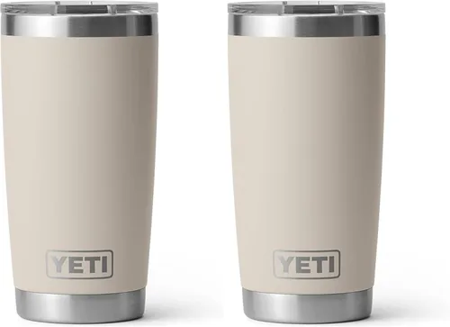 Vista 65 de YETI Rambler - Vaso de acero inoxidable con aislamiento al vacío de 20 onzas con tapa MagSlider Verde mar