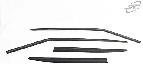 Vista 2 de Deflectores de ventana lateral 4p compatibles con KIA EV6, K-901-193 2022
