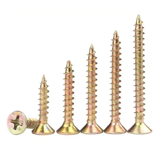 Vista 9 de Kit surtido de tornillos para madera de cabeza plana M3.5 M4 M5, 260 piezas, tornillos de madera autorroscantes de cabeza plana avellanados