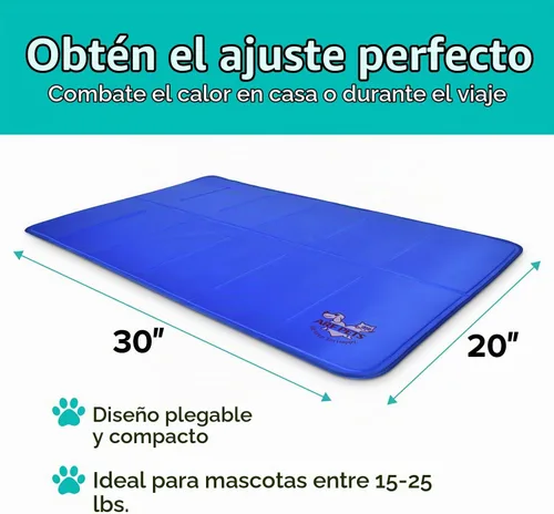 Vista 7 de Arf Pets Alfombrilla de enfriamiento para perros – Almohadilla de gel de auto-enfriamiento para camas, perreras y jaulas Duradera, no tóxica
