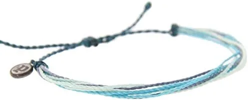 Vista 2 de Pura Vida - Pulsera 100 % impermeable, hecha a mano, con dije revestido y correa ajustable