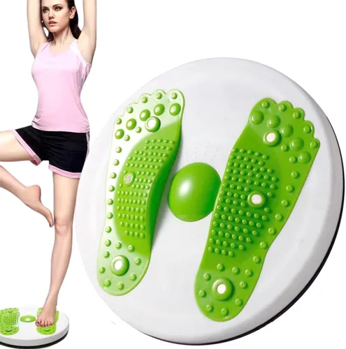 Vista 6 de Twister/Ab Twister Board para ejercicio de cintura, disco de torsión de cintura, masaje de pies para fitness, perder peso, equipo deportivo