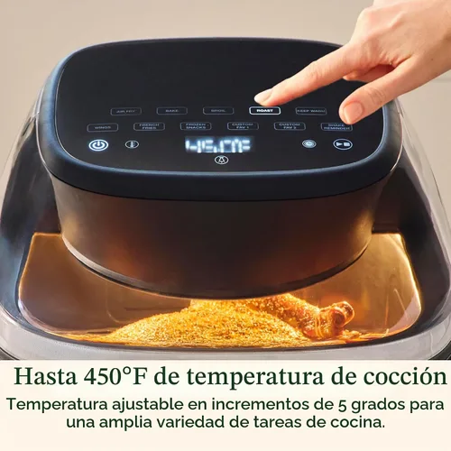 Vista 6 de Cuisinart Freidora de aire, ventana ClearView y controles digitales, 9