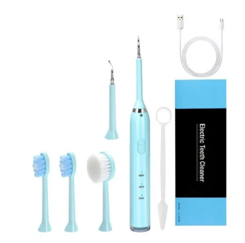 Vista 3 de SET DE LIMPIEZA DENTAL CEPILLO RECARGABLE