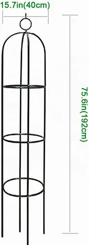 Vista 8 de Soporte para plantas y flores trepadoras de jardín