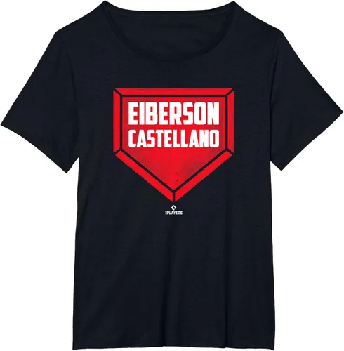 Vista 8 de Home Plate Gameday Eiberson Castellano Prospect Baseball Fan T-Shirt