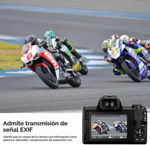 Vista 7 de Adaptador de lente electrónico EF/EF-S a EOS M, anillo adaptador de montaje de lente de enfoque automático K&F Concept compatible con lentes