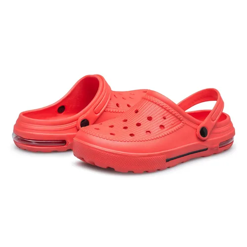 Vista 7 de SILLENORTH Zuecos unisex para jardín, zapatos de agua, zapatos de playa, sandalias con cojín de aire, ligeras, cómodas