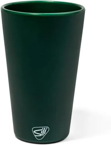 Vista 23 de Silipint Vaso de pinta de silicona de 16 oz – Vaso de silicona reutilizable irrompible sin BPA – Flexible apto para lavavajillas, microondas