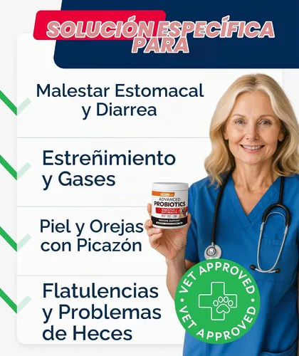 Vista 2 de STRELLALAB Advanced Dog Probiotics Chews - 60 Billion CFU per jar Masticables probióticos