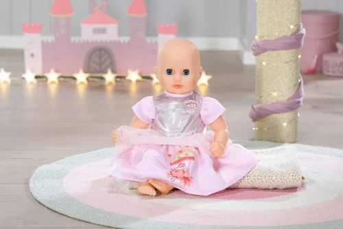 Vista 5 de Baby Annabell 707159 Sweet Princess - Muñecas pequeñas de 14.2 in, adecuadas para niños de 1 año en adelante, incluye colgador para vestido y ropa