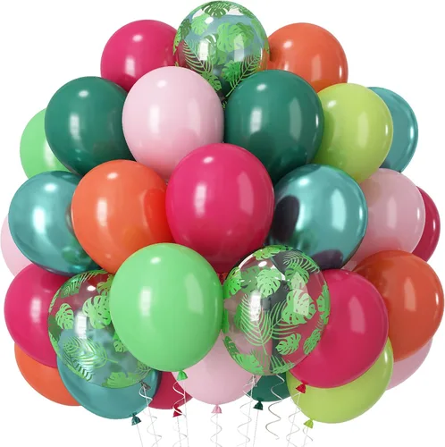 Vista 22 de Globos verdes y negros, globos metálicos de 12 pulgadas, color plateado, verde, arena, blanco y negro, globos de fiesta de fútbol, helio, globos
