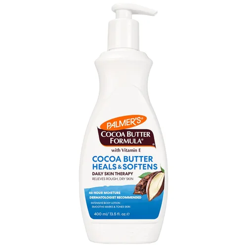 Vista 5 de Palmers - Loción de manteca de cacao. 8,5 onzas Smooth Marks, Tones, Softens Dry, Rough Skin, Intensely Moisturizing Body Lotion with Vitamin E