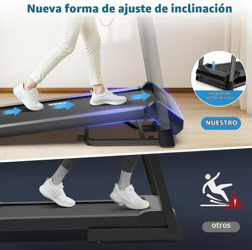 Vista 6 de CIIHI Treadmill with Auto Incline - 450 LBS Capacity Treadmill for Home Gym