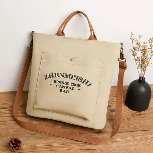Vista 8 de Bolso de mano para mujer bolso cruzado de lona bolso de hombro bolso pequeño bolso de mano 2022