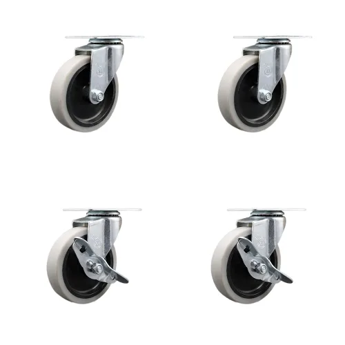 Vista 30 de Service Caster Marca – Compatible con/reemplazo para – Carritos de limpieza de conserje – Se adapta a la mayoría de carritos de limpieza Rubbermaid
