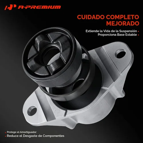 Vista 6 de A-Premium - Soporte de puntal superior trasero compatible con Volkswagen, Audi