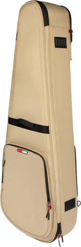 Vista 29 de Gator Cases ICON Series Premium - Bolsa de concierto resistente a la intemperie para guitarras de estilo semihueco; con tiradores de cremallera