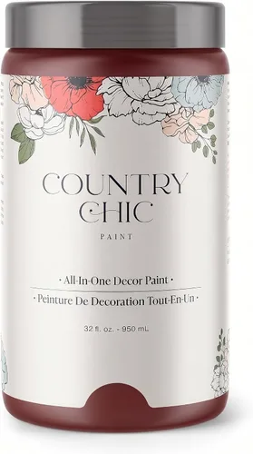 Vista 139 de Country Chic - Pintura a la tiza todo en uno para muebles y armarios, ecológica, acabado mate, con primer y sellador, para madera y metal, Alchemist