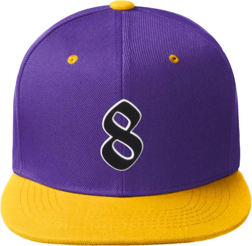 Vista 13 de Daxton Gorra clásica con visera de billete plano con letras del alfabeto inglés antiguo de la A a la Z