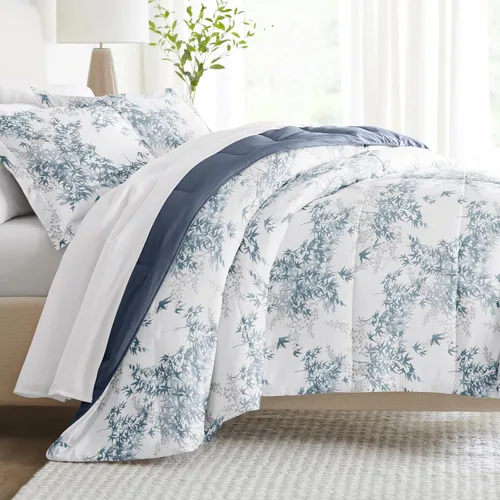 Vista 24 de Juego de colcha individual de Linen Market (2 piezas): lleva el lujo a casa con nuestros edredones alternativos de plumón suaves y ligeros