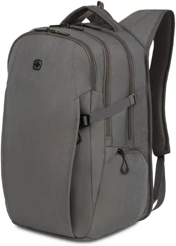 Vista 18 de SwissGear Mochila para laptop, Azul marino jaspeado