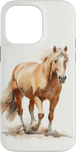 Vista 21 de Funda para iPhone 16 con diseño de caballo Palomino