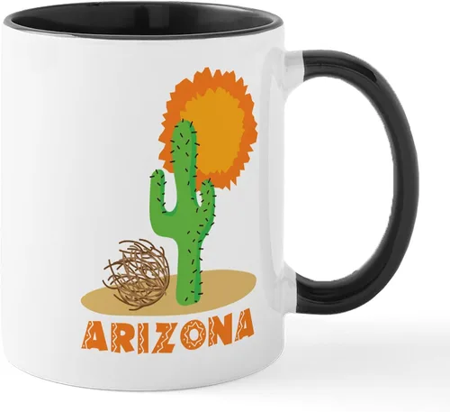 Vista 41 de CafePress ARIZONA Mugs Taza de café de cerámica de 11 oz (11.0 fl oz)