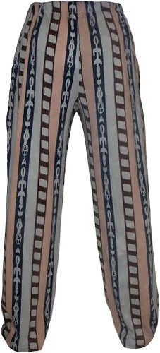Vista 3 de Jeffrey The Dude Big Lebowski - Pantalones de pijama de personajes de la película de Lebowski para disfraz de Halloween, cosplay