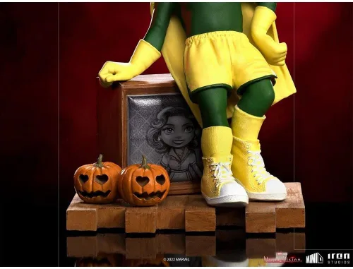 Vista 4 de Iron Studios - Figuras Minico: Figura de Wandavision (Visión - Halloween)
