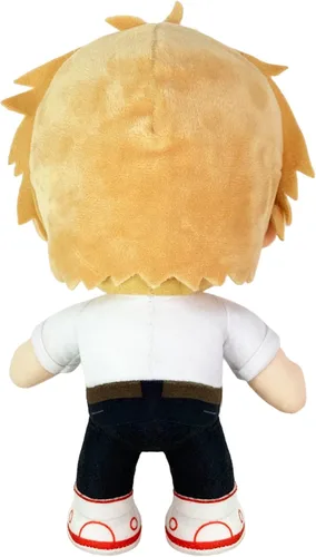 Vista 3 de Great Eastern Entertainment Hombre motosierra - Denji Seguridad Pública Devil Hunters Uniforme #1 Movable Ver Plush 8" H