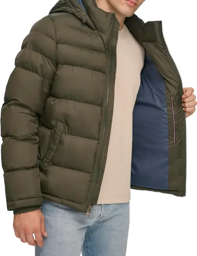 Vista 5 de Tommy Hilfiger - Chaqueta acolchada con capucha para hombre