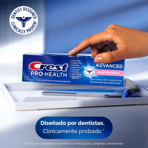 Vista 5 de Pasta dental con protección avanzada de encías Crest Pro-Health, 3.5 onzas