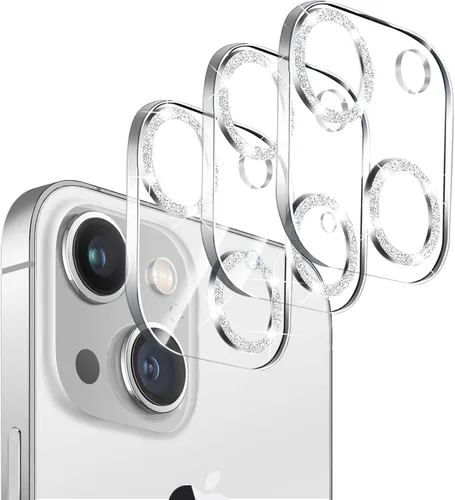 Vista 17 de Dengduoduo Paquete de 3 protectores de lente de cámara de vidrio templado para iPhone 15 de 6.1 pulgadas y para iPhone 15 Plus de 6.7 pulgadas
