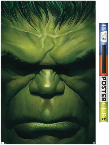 Vista 16 de Marvel Comics Hulk - Póster de pared de The Immortal Hulk #18, 22.4 pulgadas de largo x 14.7 pulgadas de ancho, versión enmarcada de madera