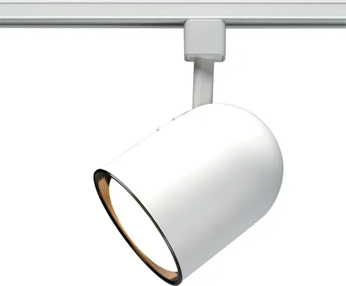 Vista 9 de TH205 R20 cabezal de carril cilíndrico de Nuvo, color negro, TH281, 150.00watts, 120.00 volts Blanco