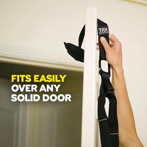Vista 3 de TRX Anclaje de puerta para correas de entrenamiento de suspensión TRX para anclaje de correa, accesorio de equipo de fitness