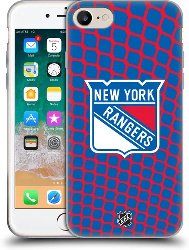 Vista 42 de Head Case Designs Funda de gel suave con licencia oficial de la NHL Camouflage New York Rangers compatible con Apple iPhone 7 Plus/iPhone 8 Plus