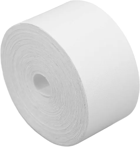 Vista 6 de VGEBY Cinta de raqueta, protector de raqueta de tenis de squash ampliado para equipo deportivo (Blanco) Cinta de tenis