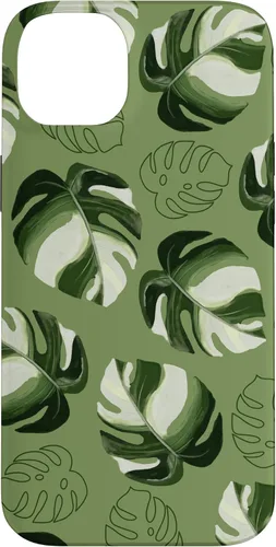 Vista 15 de Monstera Deliciosa Leaves Plant Leaf Botanical Nature Case for iPhone 16